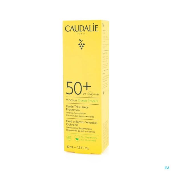 Caudalie vinosun fluide tres haute protection 40ml