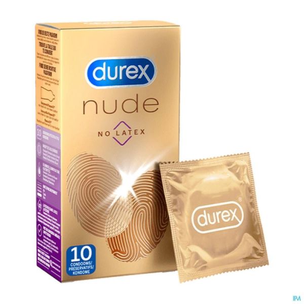 Durex nude no latex preservatifs 10