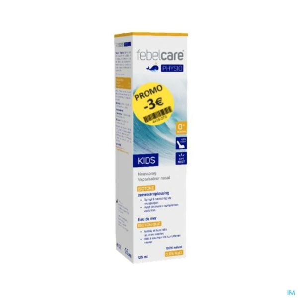 Febelcare physio spray iso kids 125ml    promo -3€