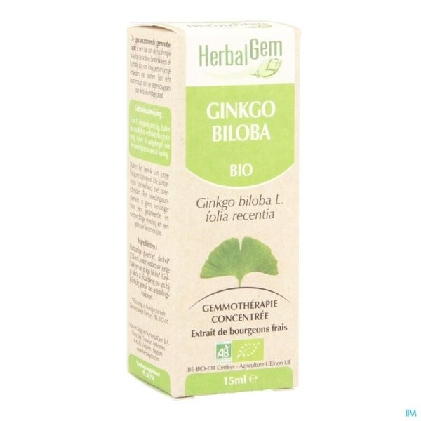 Herbalgem ginkgo biloba    macerat 15ml