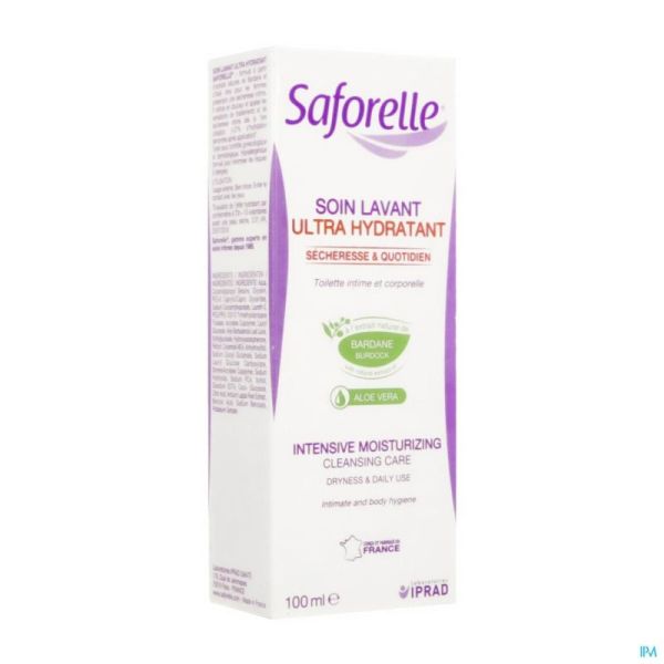 Saforelle soin lavant ultra hydra 100ml