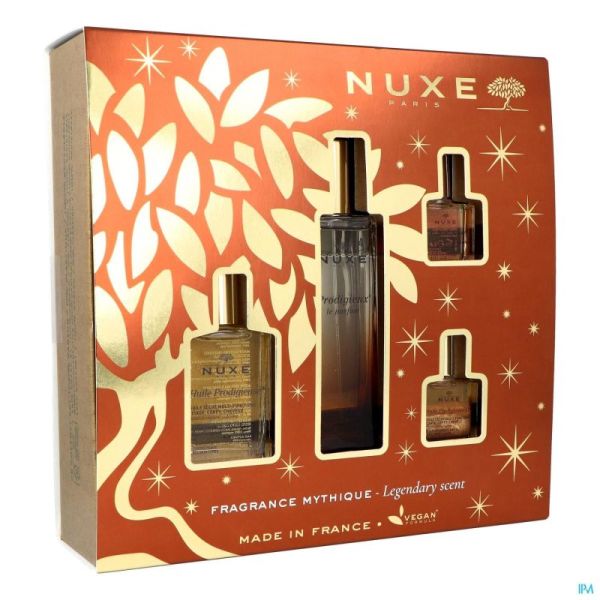 Nuxe coffret noel parfum prodigieux 4 prod.