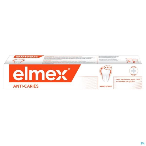 Elmex dentifrice a/caries   75ml nf