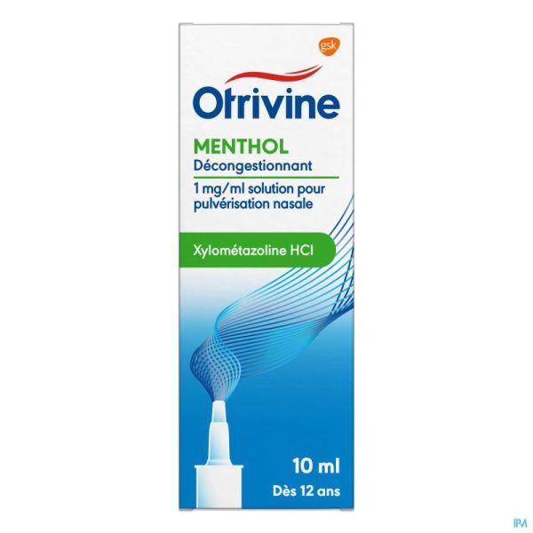 Otrivine menthol microdos 10ml