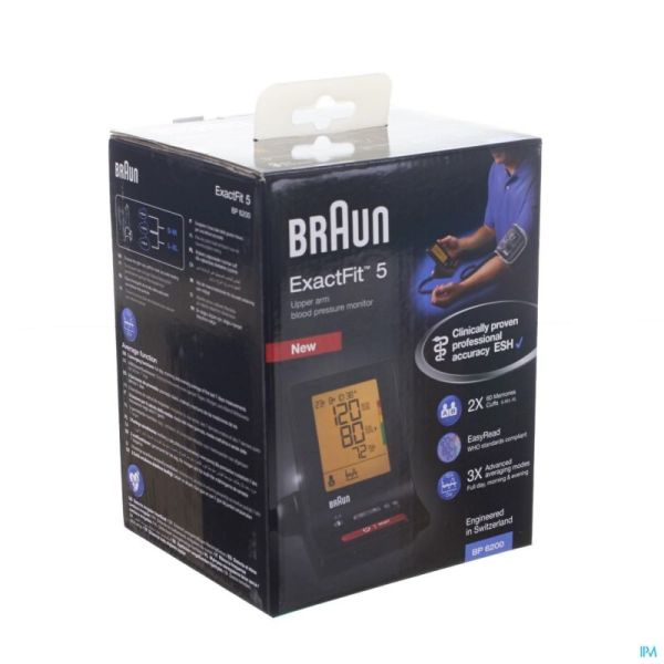 Tensiometre braun bp6200 exact fit tm5