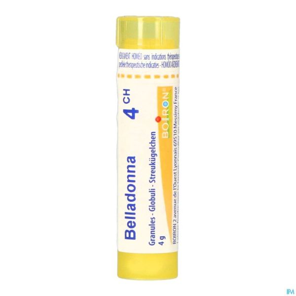 Belladonna 4ch Gr 4g Boiron
