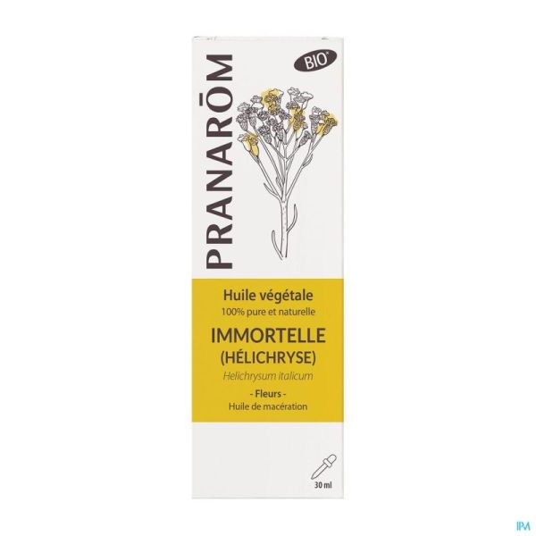 Immortelle bio    huile vegetale fl 30ml pranarom