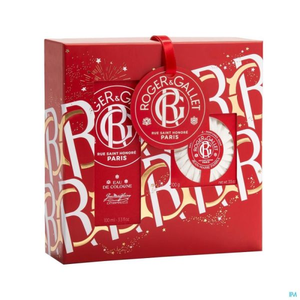 Roger&gallet Set Noel Jm Farina 100ml 2 Prod.