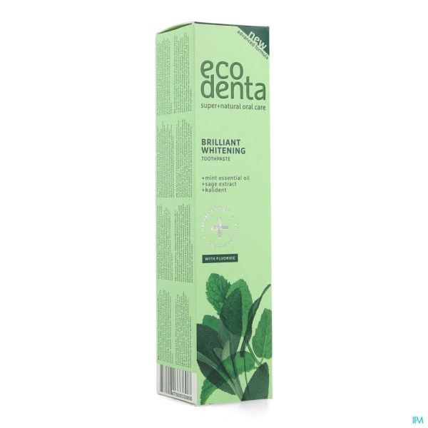Eco Denta Dentifrice Blanch. Hle Ess. Menthe 100ml
