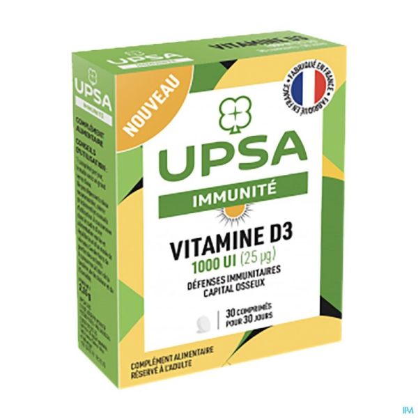 Upsa vitamine d3 comp 30