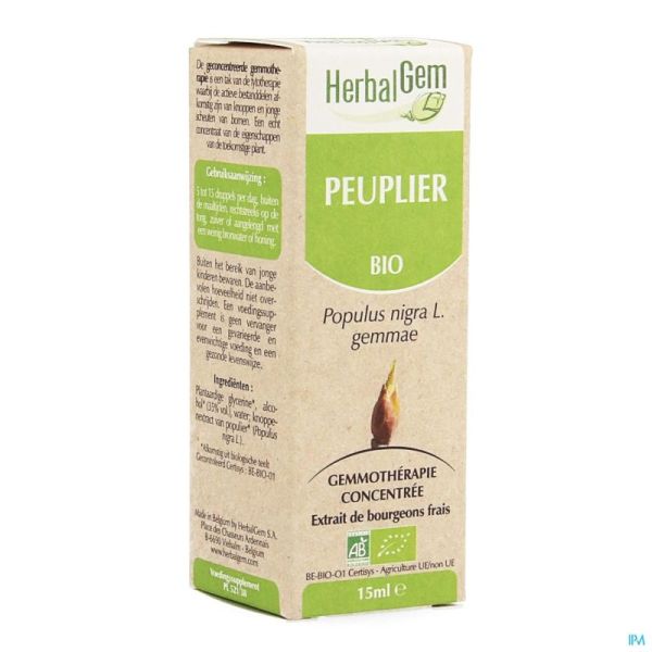 Herbalgem peuplier    macerat 15ml