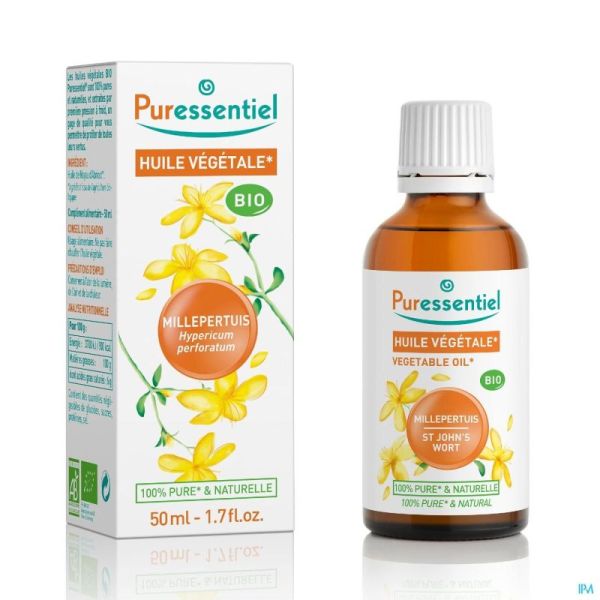 Puressentiel huile vegetale bio millepertius  50ml