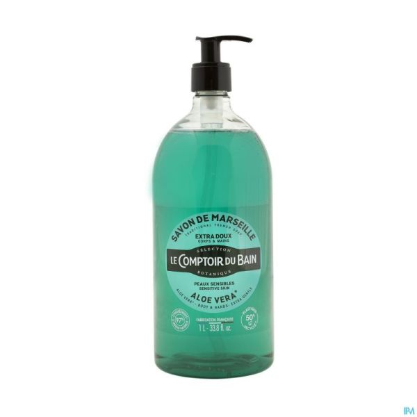 Lcb Savon Liquide Aloe Vera S/palme Fl 1l