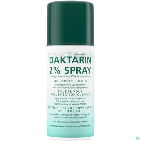 Daktarin spray pulv fl pulv 8 gr 2%