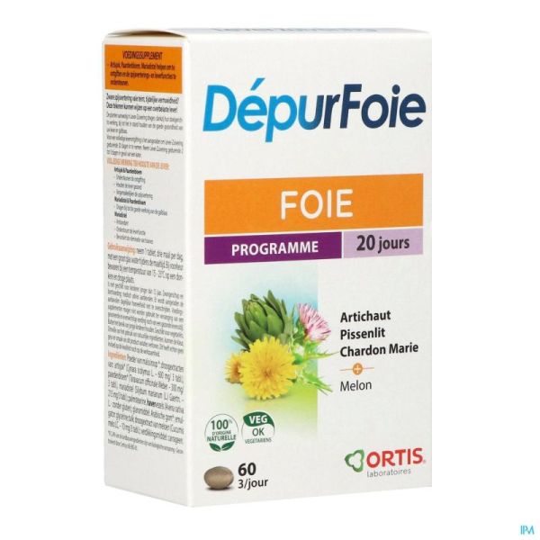 Depurfoie ortis 60 comp