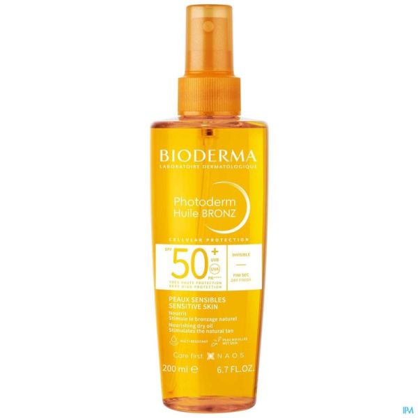 Bioderma photoderm bronz ip50+ hle sec spray 200ml