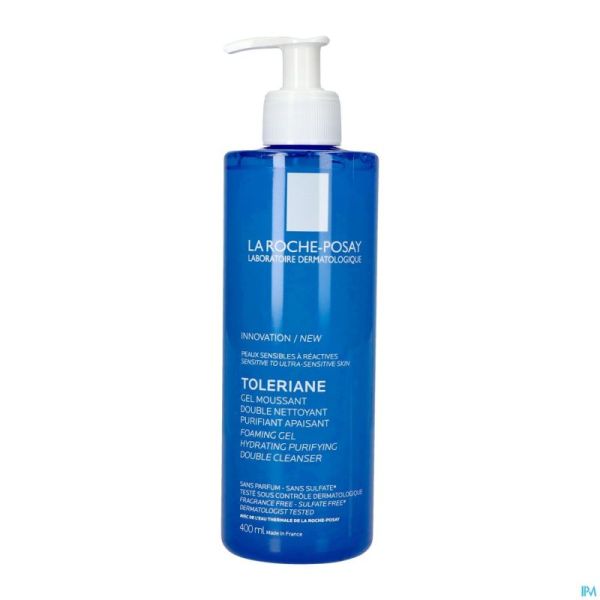 Lrp toleriane gel moussant hydra purif.2en1 400ml