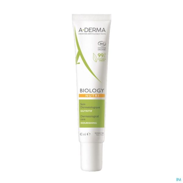 Aderma biology soin dermatologique nutritif   40ml