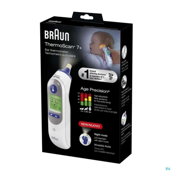 BRAUN ThermoScan 7 Thermomètre auriculaire IRT6520