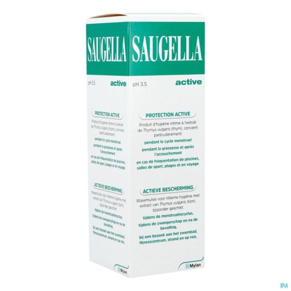 Saugella Active Emulsion 250ml Nf