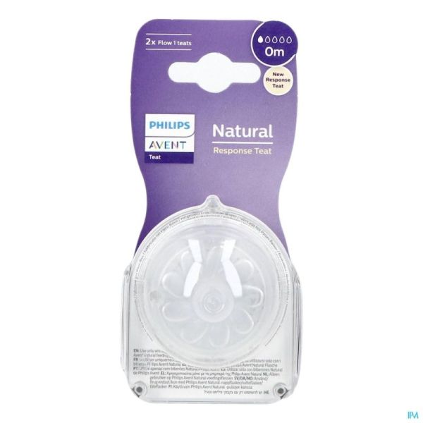 Philips Avent Natural 3.0 Tetine 0m T1 1