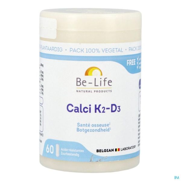 Calci k2 d3 be life    caps 60