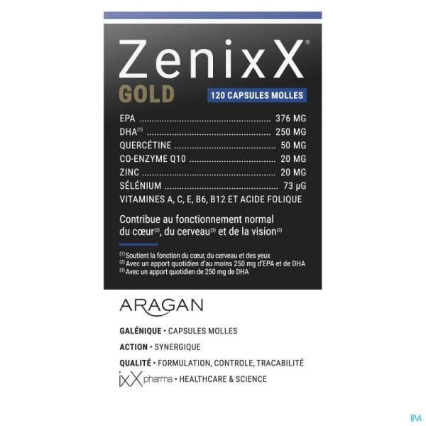 Zenixx gold    caps 120x890mg nf