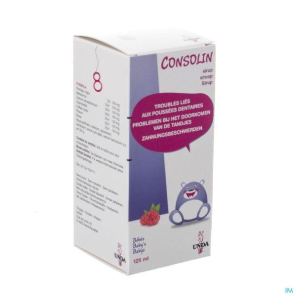 Consolin sirop enfants    125ml unda