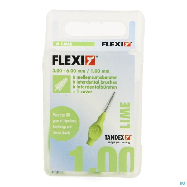 Flexi green brossette tapered interdentaire    6