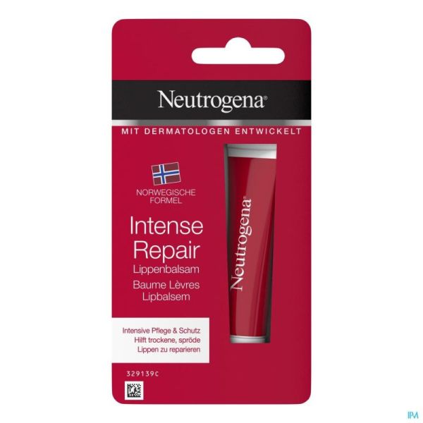 Neutrogena baume levre reparation intens tube 15ml