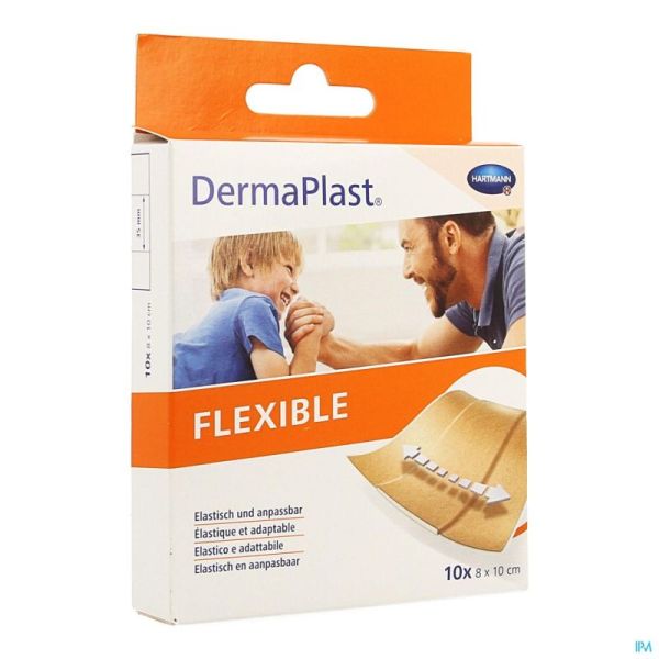 Dermaplast flexible 8x10cm 10