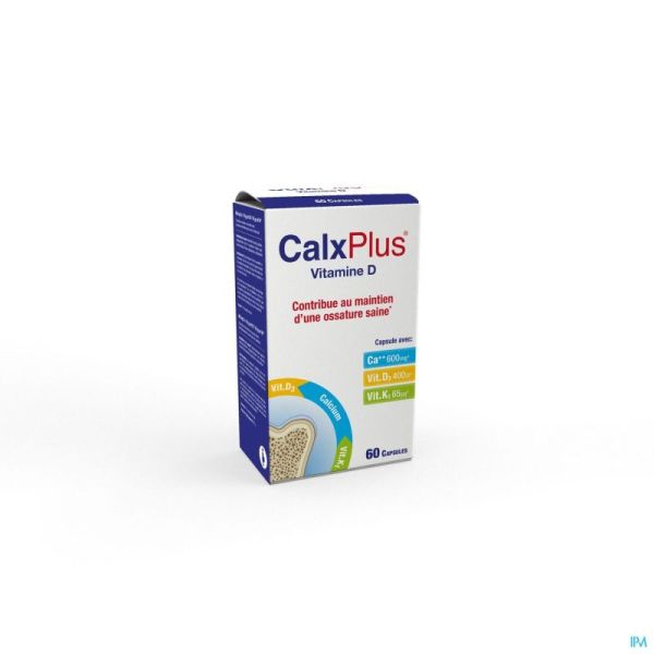 Calx plus vitamine d    caps 60