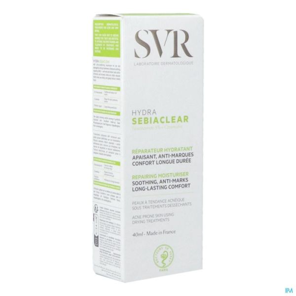 Sebiaclear Creme Hydra Tube 40ml Nf