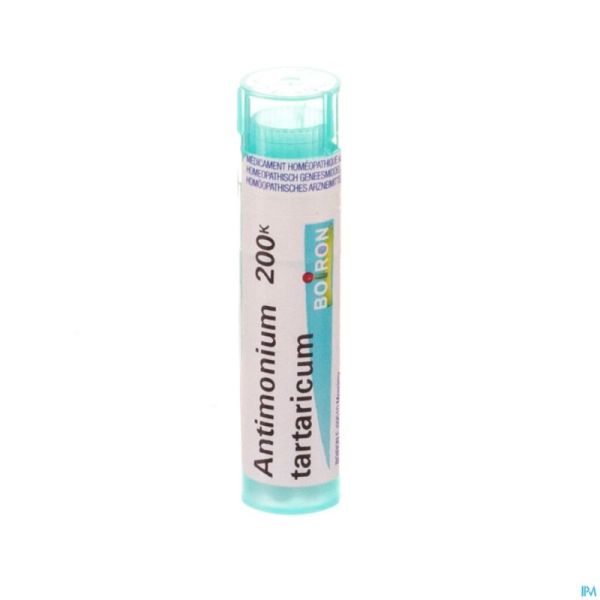 Antimonium Tartaricum 200k Gr 4g Boiron