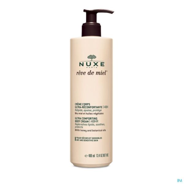 Nuxe reve de miel cr corps ultra reconf. 48h 400ml