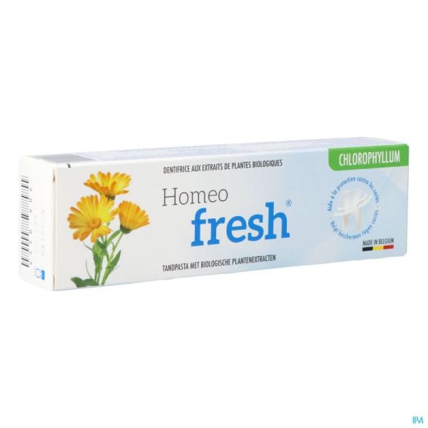 Homeofresh dentifrice chlorophyllum   tube 75ml nf
