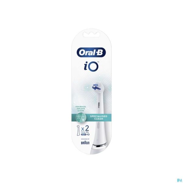 Oral B Io Specialised Clean Pack Tetes Brosse 2