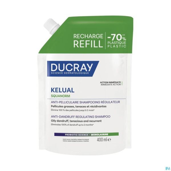 Ducray Kelual Squanorm Sh Pell.grasses Refill400ml