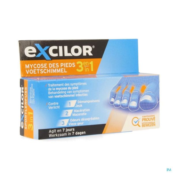 Excilor pied athlete    creme 15ml