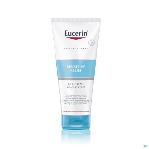 Eucerin Sun Sensitive Relief Gel Cr A/soleil 200ml