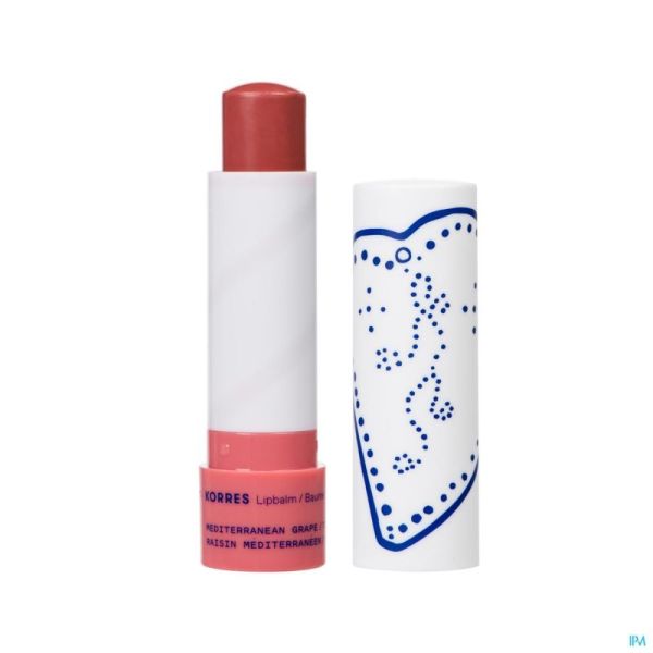 Korres Km Lip Balm Tinted Mediterranean Gape 4,5g