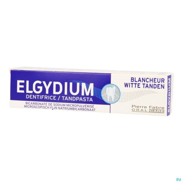 Elgydium dentifrice blancheur  75ml