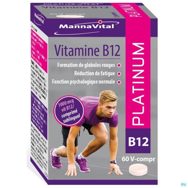 Mannavital vitamine b12 platinum    v-comp  60
