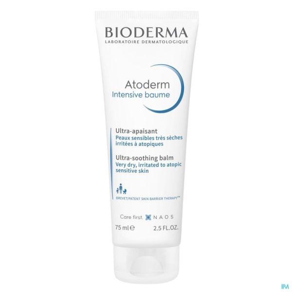 Bioderma atoderm intensive baume    tube 75ml