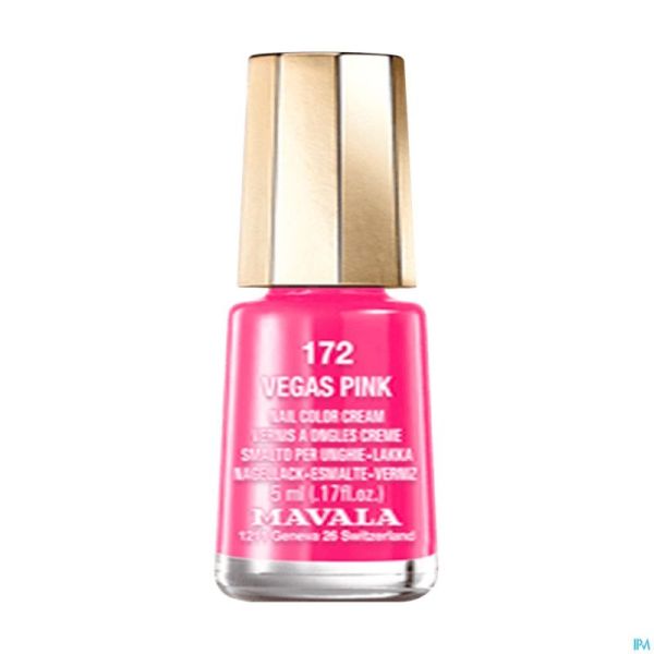Mavala vao mini color 172 vegas pink    5ml