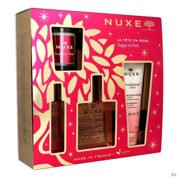 Nuxe coffret noel floral 4 produits    nf