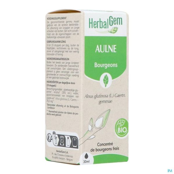 Herbalgem aulne glut bio    30ml