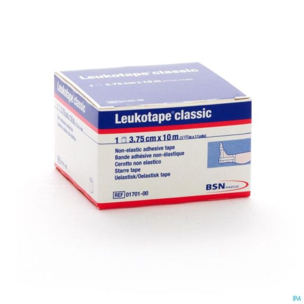 Leukotape classic blanc    3,75cmx10m 1 0170100