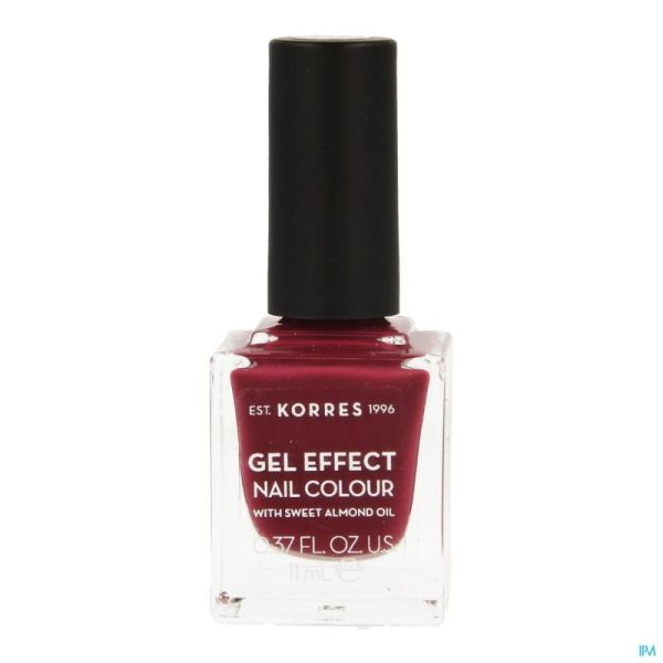 Korres km gel effect nail 75 violet garden    11ml