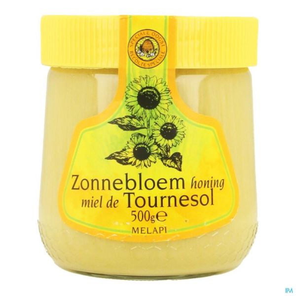 Melapi miel tournesol tendre    500g 5536 revogan